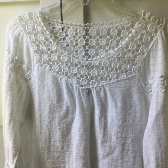 Gauzy White Swim Cover Dress - Picture 3 of 7